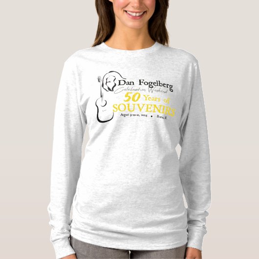 DF Celebration Weekend 2024 Lady's Long Sleeve T T-shirt (Voorkant)