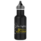 DF Celebration Weekend 2024 Waterfles Zwart Waterfles (Rechts)