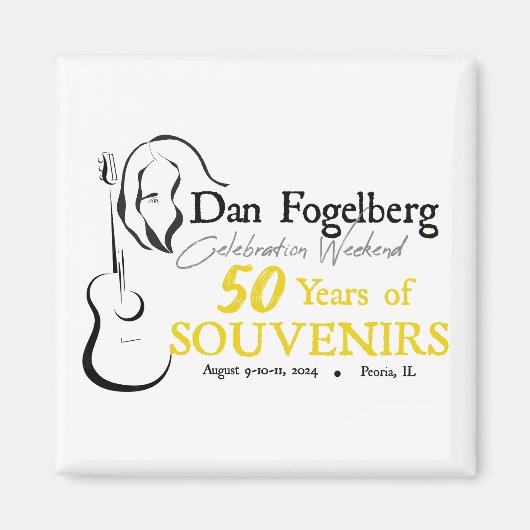 DF Viering Weekend 2024 Koelkast Magneet (Voorkant)