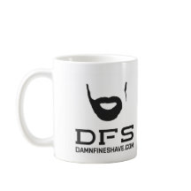 DFS witte koffie mok