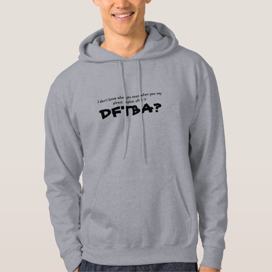 DFTBA HOODIE (Voorkant)