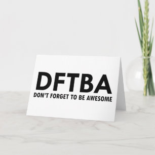 DFTBA KAART