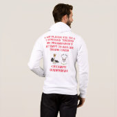 DFV CHECKMATE! HOODIE (Achterkant volledig)