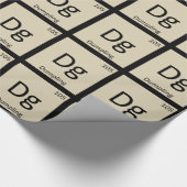 Dg - Dumpling Appetizer Chemistry Periodic Table Cadeaupapier (Hoek)