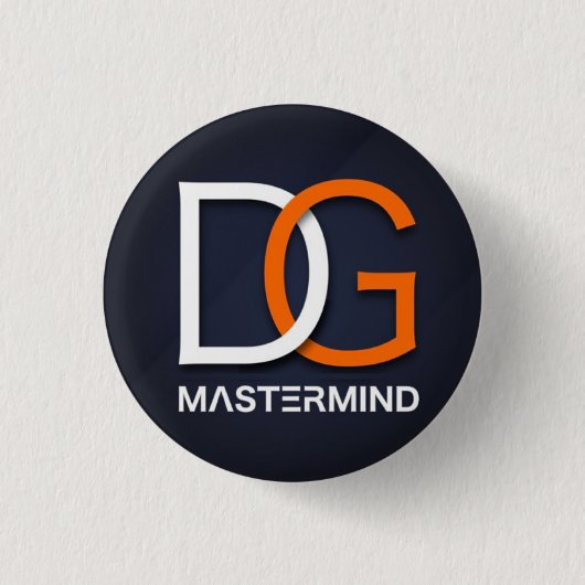 DG Mastermind Ronde Button (Voorkant)