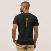 DG Paintings Sunset Waterside Reflections Tshirt (Achterkant volledig)