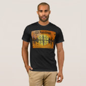 DG Paintings Sunset Waterside Reflections Tshirt (Voorkant volledig)