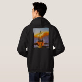 DG Paintings Zeilboot Hoodie (Achterkant volledig)