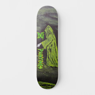 DG Schilderijen Groene Reaper Skateboard