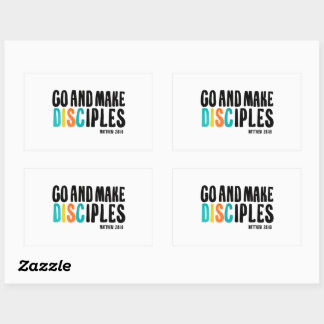 DGD "Ga en maak discipelen" Sticker