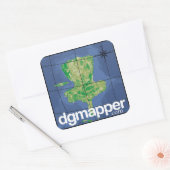 DGMapper.com Blad met Stickers (Envelop)