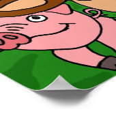 DH- Funny Folk Art  Barnyard Animals Poster (Coin)