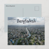 Dhaka Bangladesh Briefkaart (Voorkant / Achterkant)