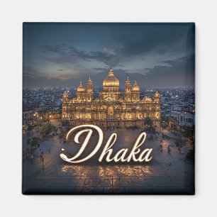 Dhaka Bangladesh Reis Cadeau 🗺️ Magneet