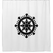 Dharma chakra douchegordijn (Voorkant)