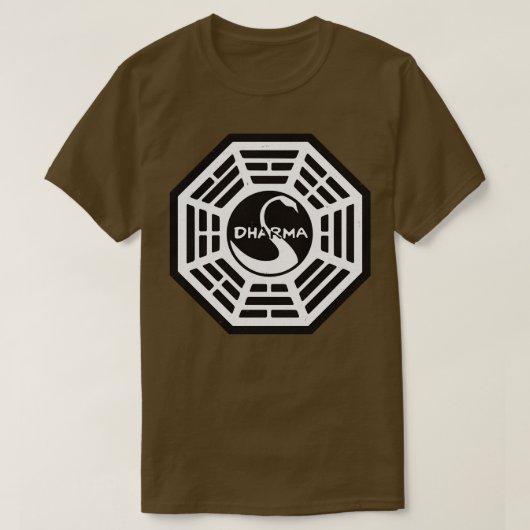 Dharma-initiatief  verloren t-shirt (Design voorkant)