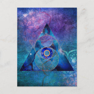 Dharma Sacred Geometry Galaxy Briefkaart