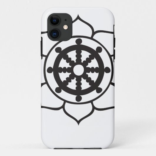 Dharma Wheel Lotus Case-Mate iPhone Case (Achterkant)