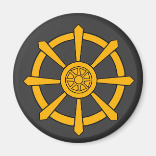 Dharma Wheel Magneet