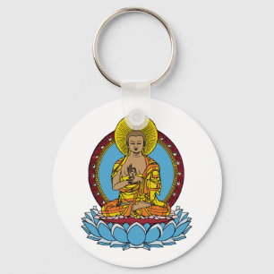 Dharmachakra Buddha Sleutelhanger