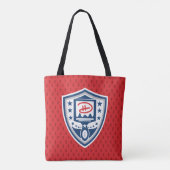 DHartiest League Collectie (rood) - Canvas tas (Achterkant)
