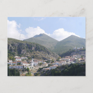 Dhermi Old Town, Albanië Briefkaart