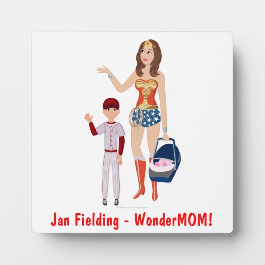 DHG Square Plaque Fotoplaat (Voorkant)