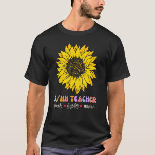 DHH-leraar doof en moeilijk te horen ASL-docenten T-shirt