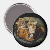 Dhole Cuddle Couple Magneet (Voorkant / Achterkant)