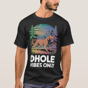 Dholeliefhebber Wilde Hond Canid Aziatische Wilde T-shirt