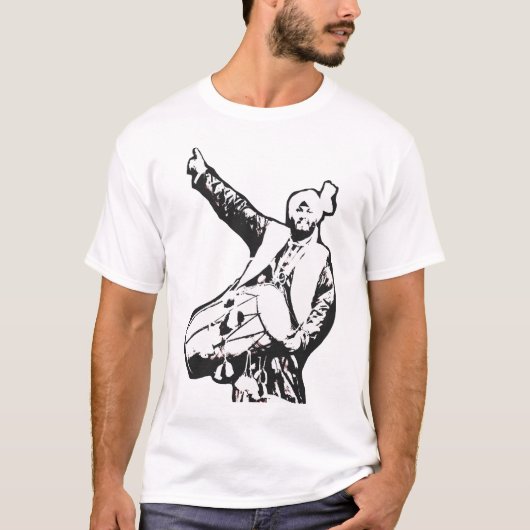Dholi Pose T-shirt (Voorkant)