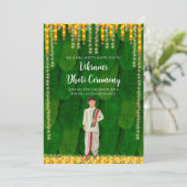 Dhoti, fonction invitation Dhoti Ceremony invitati (Debout devant)