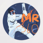 Dhr. 360 stickers (Design 1)