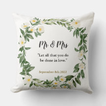 Dhr. & Mrs. Bble scripture bruiloft cadeau