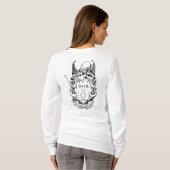 DHS Dames' Hoodie T-shirt (Achterkant volledig)