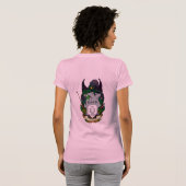 DHS-dames lichte T-shirt - Kleurenrust (Achterkant volledig)