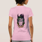 DHS-dames lichte T-shirt - Kleurenrust (Achterkant)