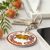 DHS Drama Logo Basic Sleutelhanger (Zijkant)