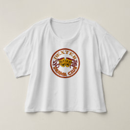 DHS Drama Logo Crop Bovenkant T-shirt
