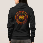 DHS Drama Logo Zip up Hoody Vrouw (Achterkant)