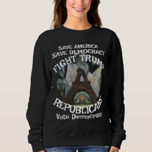 DHS FBI CBP Trump Sweatshirt Dames 36 37 38 39