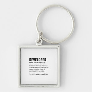 [di-ˈve-lə-paar] sleutelhanger