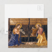 Di Francesco Del Cervelliera NATIVITÉ DE LA CARTE (Devant / Derrière)
