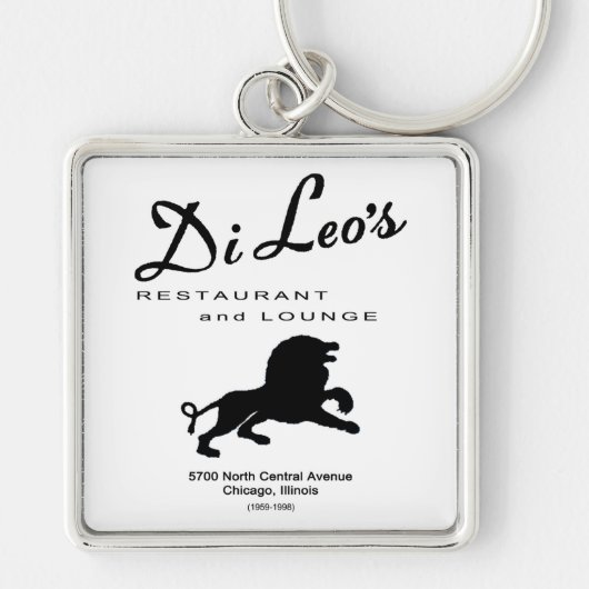 Di Leo's Restaurant, Chicago, Verenigde Staten Sleutelhanger (Voorkant)