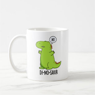 Di-no-saur Grappige Dinosaurus Woordspelingen Koffiemok