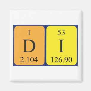 Di nom périodique de la table aimant 2