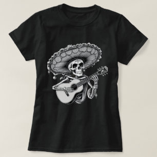 dia de los dayo muertos, t-shirt halloween mexicai