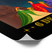 Dia De Los Es Magos 6 De Enero Ephany  Poster (Hoek)