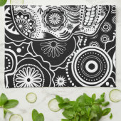 Dia De Los Muertes Sugar Skull Theedoek (Gevouwen)