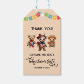 Dia De Los Muertos Alebrije Beren Cadeau Label Cadeaulabel (Voorkant)